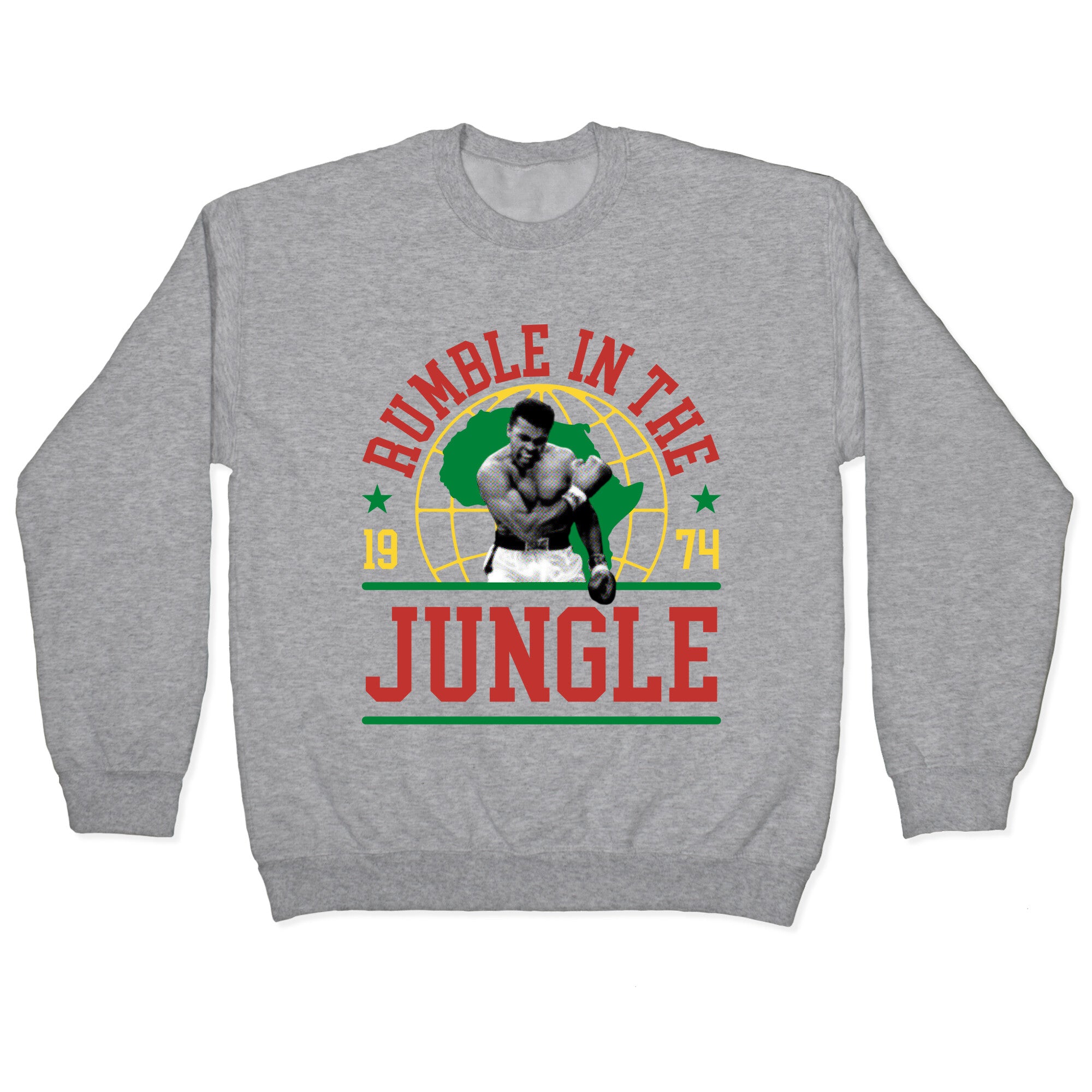 Rumble in the Jungle Crewneck Sweatshirt